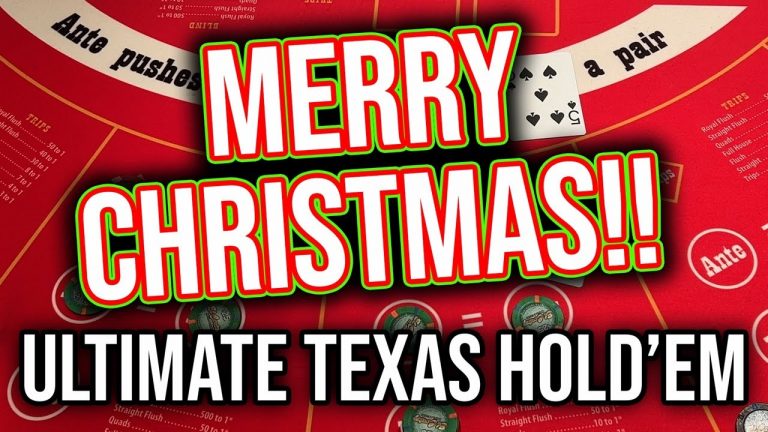 ULTIMATE TEXAS HOLDEM!! LIVE!! Dec25th 2022