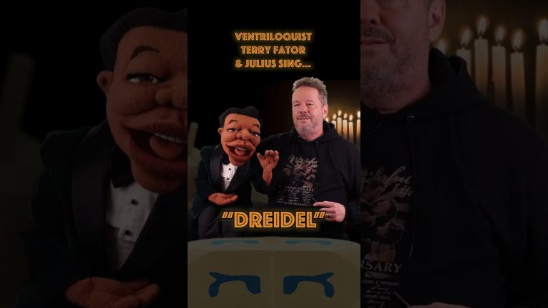 Ventriloquist Terry Fator and his puppet Julius sing “Dreidel”!