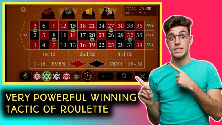 Very powerful winning tactic of roulette ever | roulete win easy