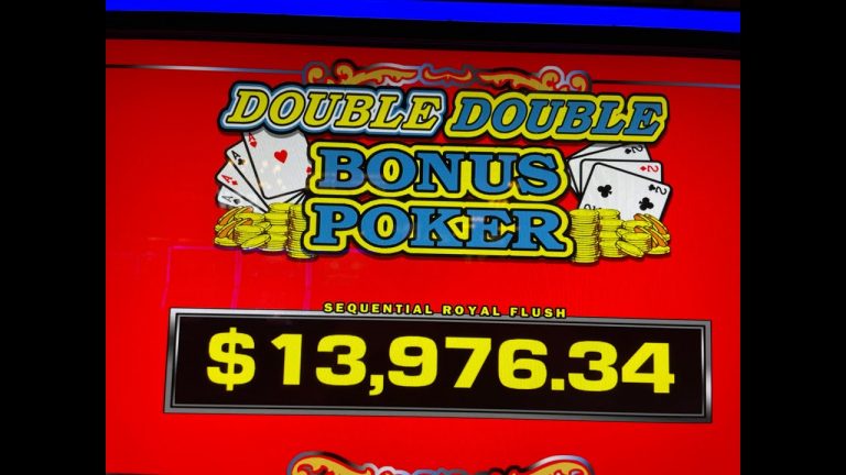 Video Poker: Double Double Bonus Poker Sequential Royal Session