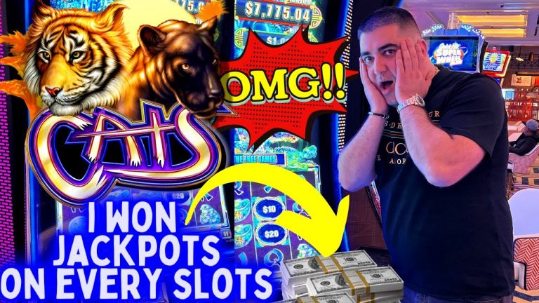 WOW I Was Hitting JACKPOTS On Every Slot Machines At Casino