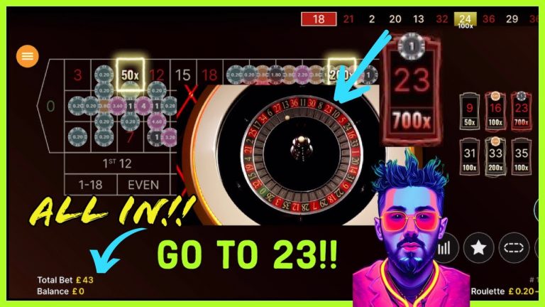 XXXTREME LIGHTNING ROULETTE AGGRESSIVE BETTING. Will i get this 700x?