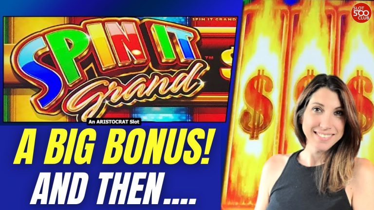 YEP….It Happened AGAIN! Spin It GRAND Slot Machine at Coushatta Casino #slots #casino