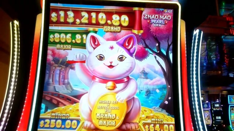 Zhao Mao Pearl Slot Machine at Foxwoods Casino