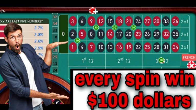 every spin win $100 dollars || how to win money in casino || casino strategy || casino game