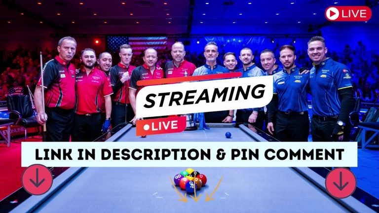 (live)Stream ~ Las Vegas Pool: Mosconi Cup 2022