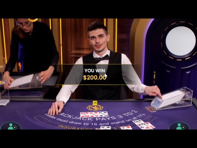 1000$ Live Dealer Blackjack