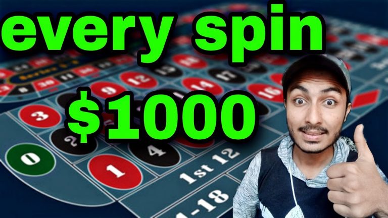 1,000 in FEW SPINS – ROULETTE STRATEGY – Leo Slot $ – ABOUT 150 % Up