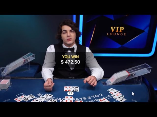 1000$ vs LIVE DEALER BLACKJACK