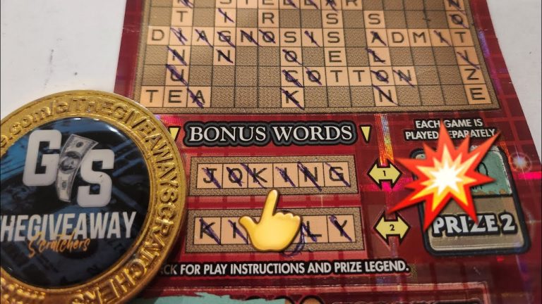 $1,000,000 Top Prize Crossword Brings Surprise