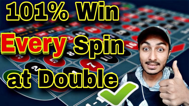 101% Win Every Spin at Double Ball Roulette Strategy to Win | roulette strategy