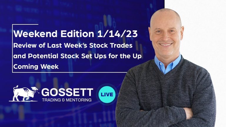 1/14/23 – Review of last week’s stock trades & potential stock trade set ups for the upcoming week