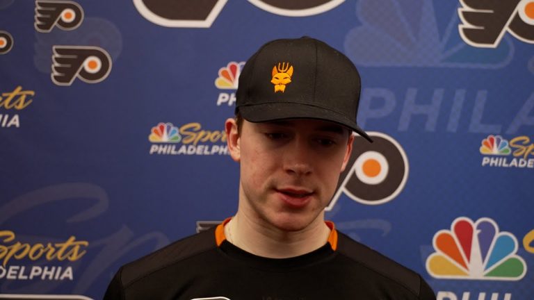 1/21 PHI vs. DET Postgame: Carter Hart