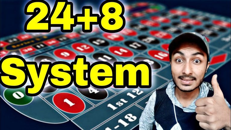 24+8 System | Never Loss Unlimited Profit | Roulette Strategy To Win | Roulette Tricks