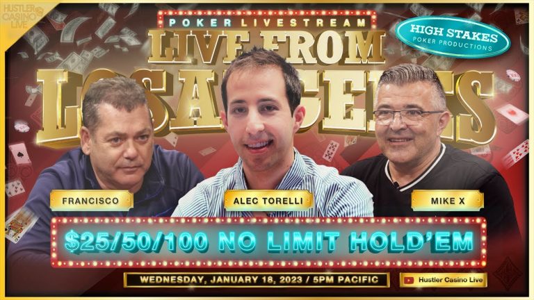 $25/50/100 w/ Alec Torelli, Mike X, Francisco, Henry & Brown Balla – Commentary by Christian Soto