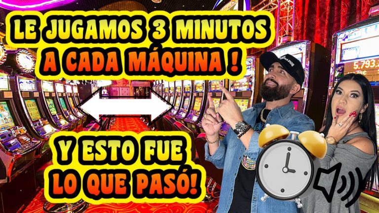 3 MINUTOS 7 MÁQUINAS EN EL CASINO ! QUE PODEMOS GANAR ? SALDRA A CUENTA JUGAR ASI ?