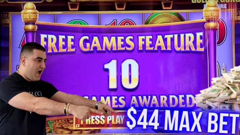 $44 Max Bet Bonus On NEW SLOT MACHINE At Casino Floor | SE-1 | EP-10