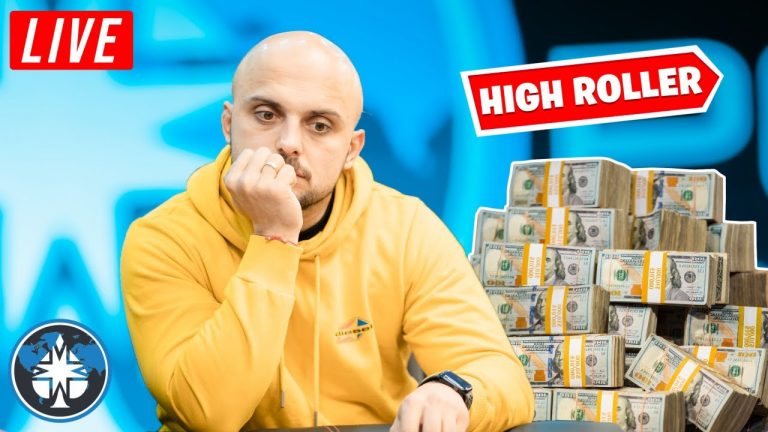 $5,300 High Roller Merit Poker LIVE – FINAL DAY!