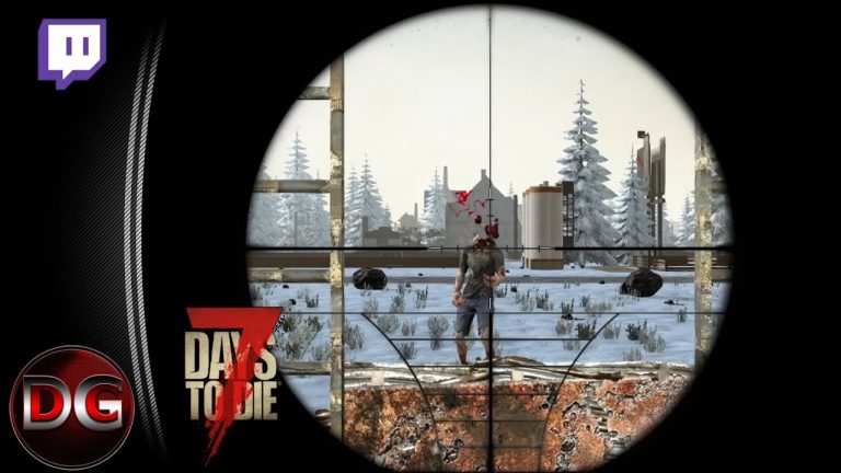 7 Days to Die – Apocalypse now with Kusect! – BOOM, HEADSHOT!! – Twitch VoD!