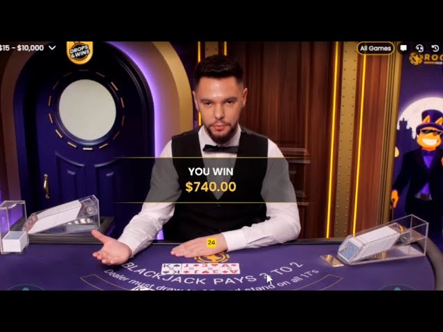 7000$ Live Blackjack Session