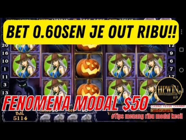 918KISS – Halloween Witch Mengamok BET 60SEN OUT RIBU| MODAL 50 #modalkecil #918kiss (ReviewGame#66)