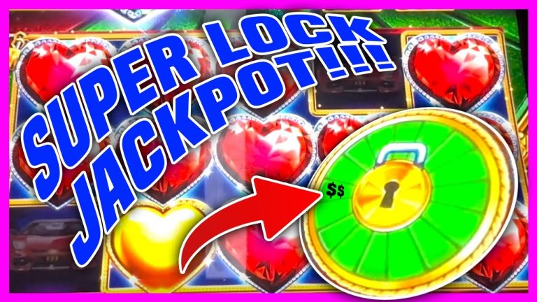 A SUPERLOCK Jackpot at Foxwoods Casino!! WHAT A HIT!!