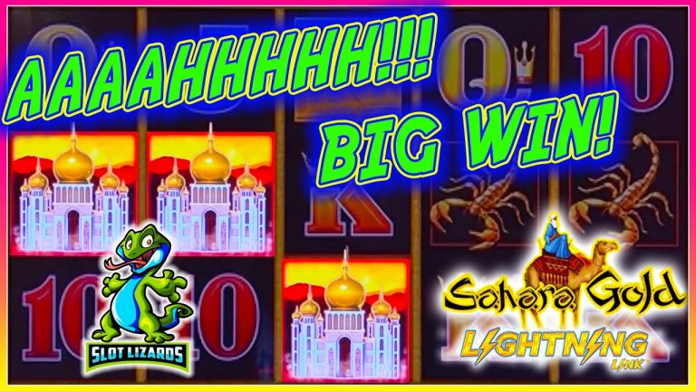 AAAHHHH!!! BIG WIN TO GET OFF THE STRUGGLE BUS! Lightning Link Sahara Gold LIVESTREAM HIGHLIGHT!