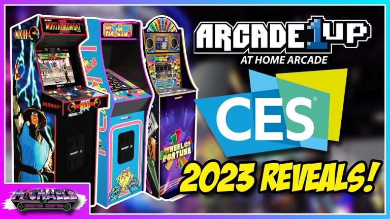 Arcade1Up CES 2023 Reveals! The Deluxe Model Is Here!