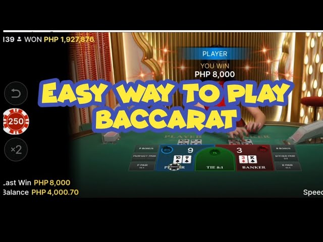 BACCARAT | 10,000 BUY IN | ESKALERA STRATEGY