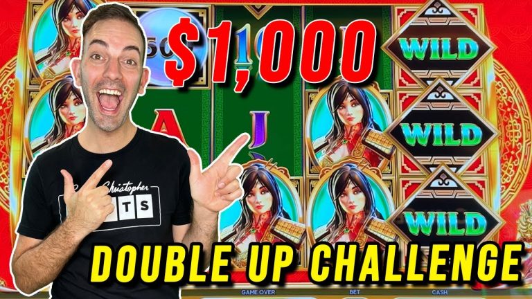 BIG BONUSES on $1,000 DOUBLE UP CHALLENGE!