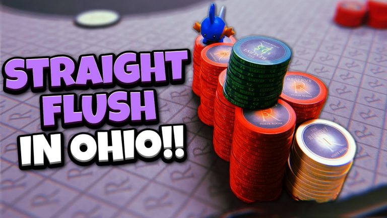 BLUFFING My Ohio Subscribers ALL IN!! *Straight Flush?? | Poker Vlog #197