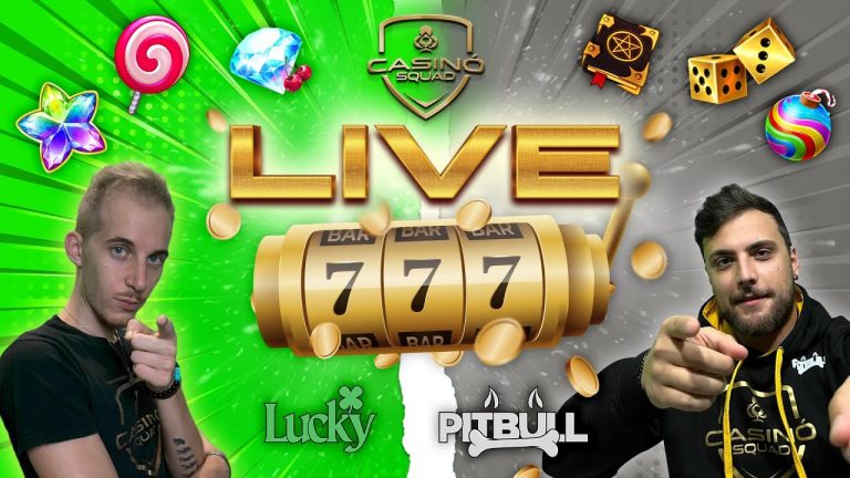 BONUS HUNT con LUCKY e PITBULL AL NUOVO ANNO! – CASINO SQUAD (+18) !info!social