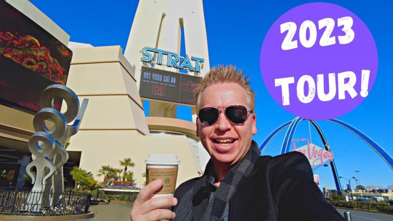 BRAND NEW! THE STRAT LAS VEGAS 2023 | Where’s My Coffee? Where’s My Room? #stratosphere