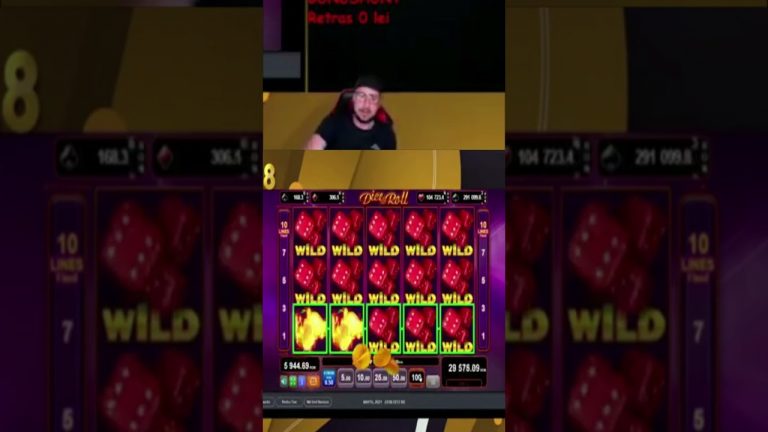 Big WIN Dice Roll Aproape full wild zaruri #casino #pacanele #slots #egt #shorts #shortsfeed