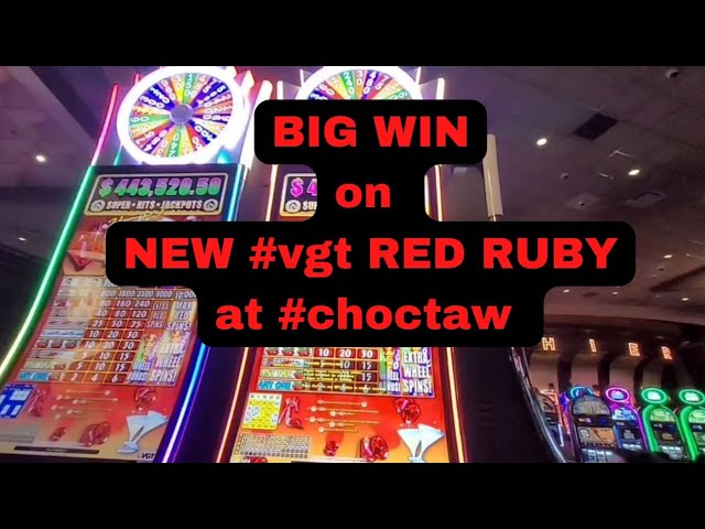 Big win on the #vgt New Red Ruby at #choctaw.