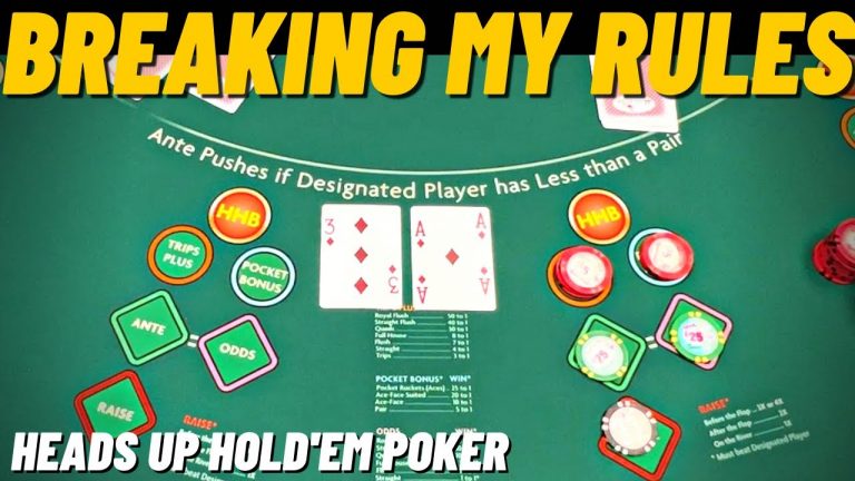 Breaking My Rules this Heads Up Hold’em Poker Session 11