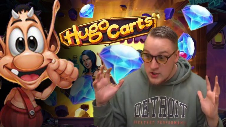 CASINODADDY’S EXCITING BIG WIN ON HUGO CARTS (Play’n GO) SLOT