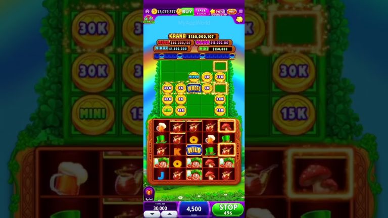 CLOVER BINGO Slots GamePlay 60fps