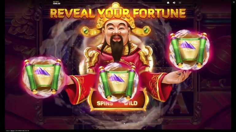 Cai Shen 168 free spins win