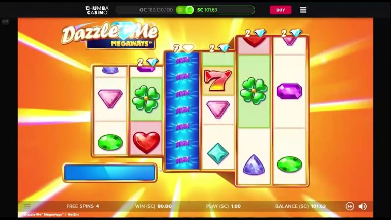 Chumba Sweepstakes Casino: Dazzle Me Big Win