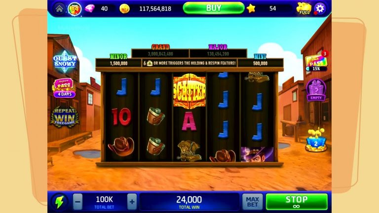 CowBoy Bounty Slots GamePlay 4k 60fps