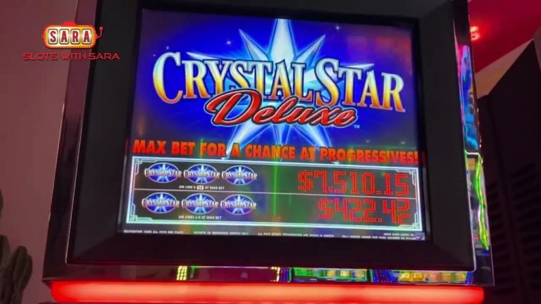 Crystal Star Deluxe Slot Machine – Max bet, Max wins!!! WATCH TILL THE END!