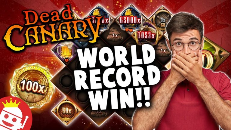 DEAD CANARY WORLD RECORD MAX WIN MASSIVE $520,000 WIN!