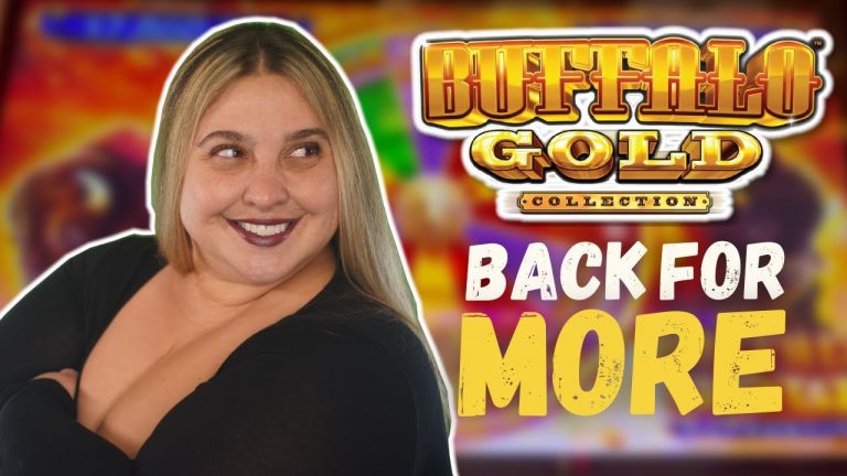 Did These Slots Finally PAY OUT?!… [Buffalo Gold and Luxury Line]