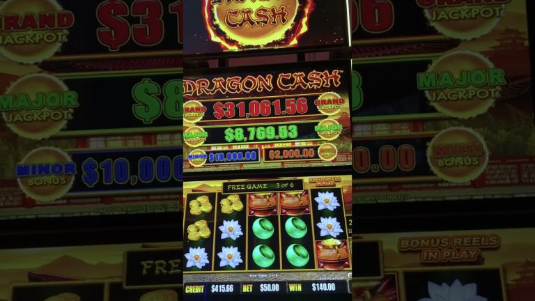 Dragon Cash HIGH LIMIT $50 SPINS #shorts