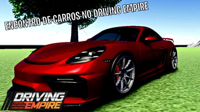 ENCONTRO DE CARROS NO DRIVING EMPIRE