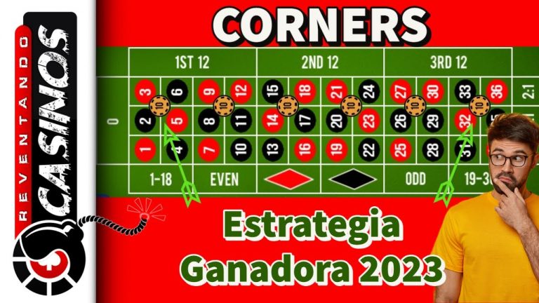 ESTRATEGIA CORNERS para GANAR en la RULETA del CASINO