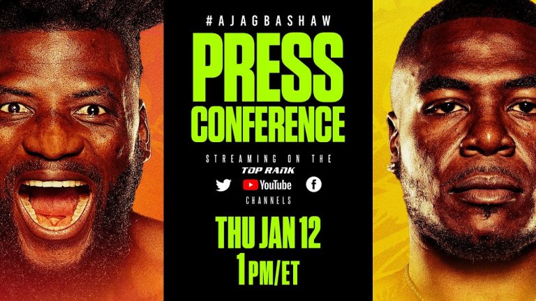 Efe Ajagba vs Stephan Shaw | PRESS CONFERENCE