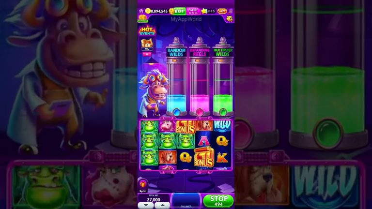 FRANKEN MOOLAH Slots GamePlay 60fps