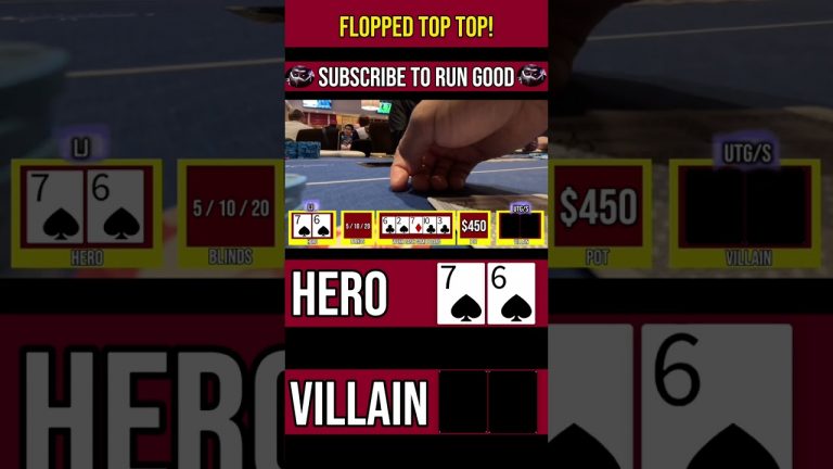 Flopped Top Two Pair! Should I Bet River? #pokervlog